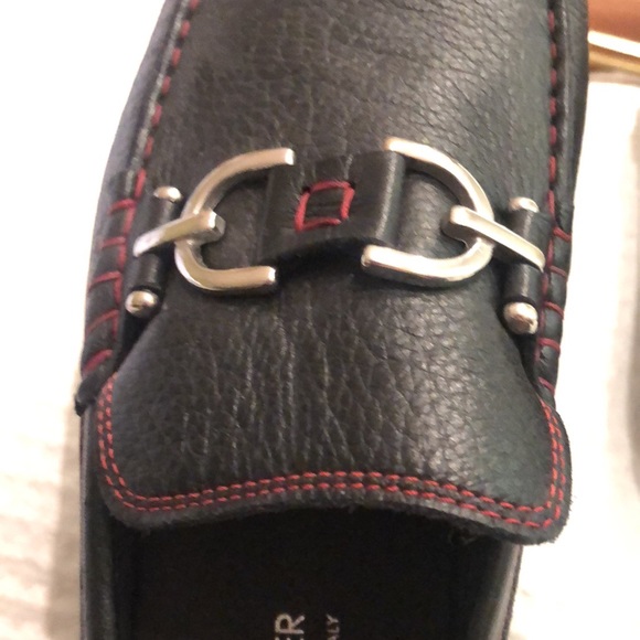 Donald Pliner Mens, NWT, size 13 all leather casual slip on shoes. Made in Italy - Picture 6 of 8